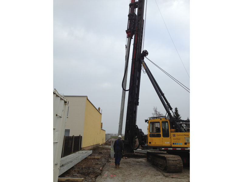 Foto 5 - Spezialtiefbau, Rammpfähle