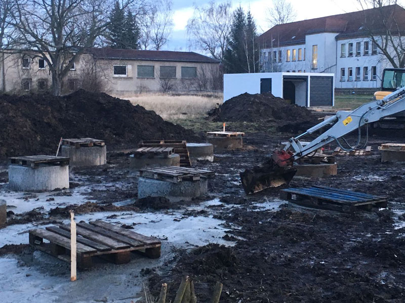 Foto 9 - Spezialtiefbau, Brunnenringe und Errichtung eines Hauses
